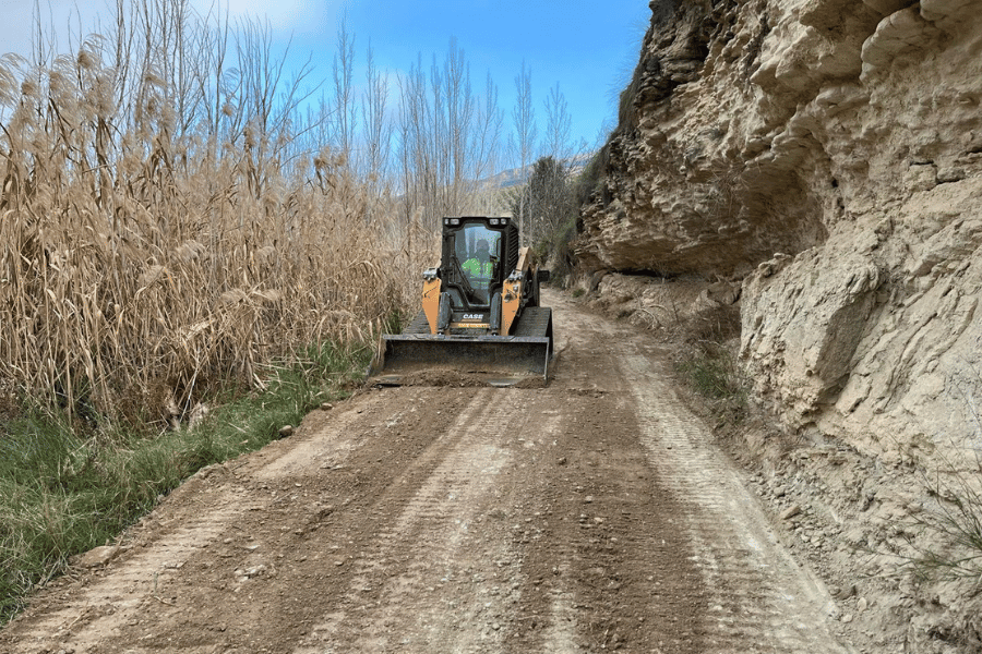 Compactación de un vial Compactación de un vial