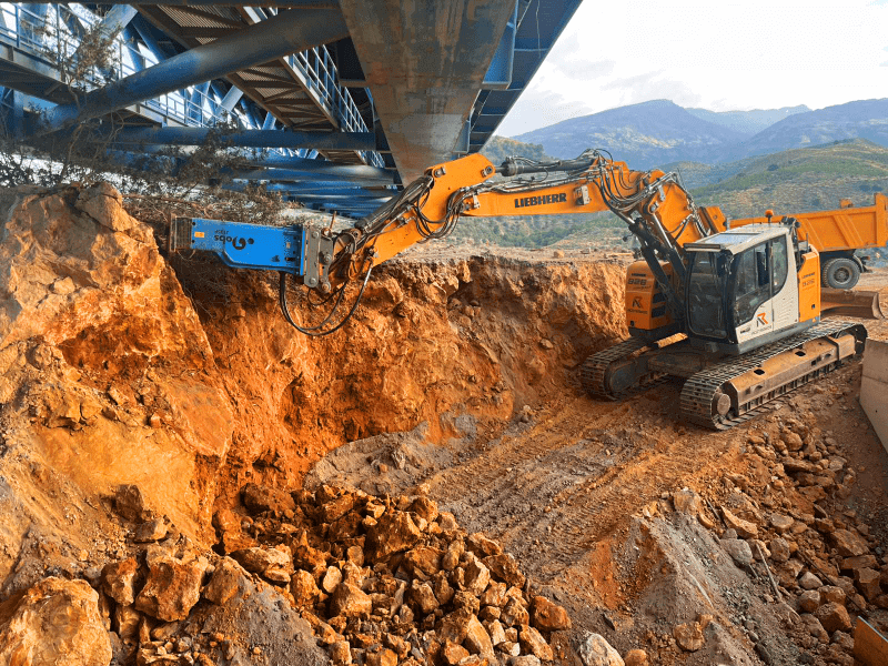 Trabajos de demolición